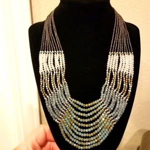 Beautiful Crystal Beaded Necklace